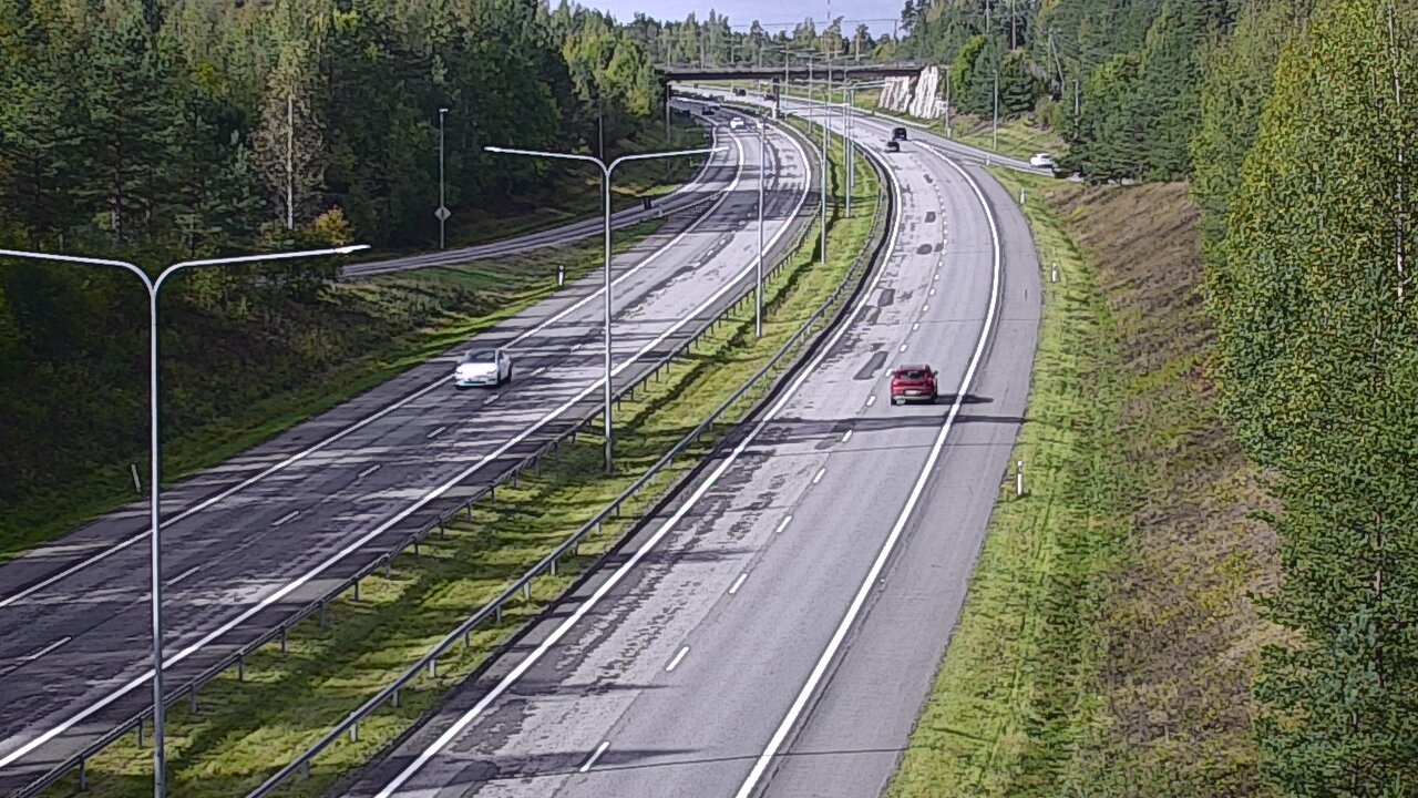 Weather Camera Image Road 1 Paimio, Vista, Paimio, Varsinais-Suomi