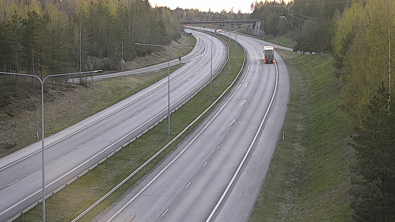 Weather Camera Image Road 1 Paimio, Vista, Paimio, Varsinais-Suomi