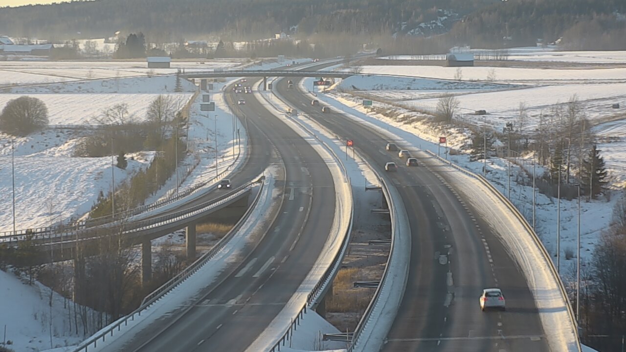 Weather Camera Image Road 1 Salo, Halikko, Salo, Varsinais-Suomi