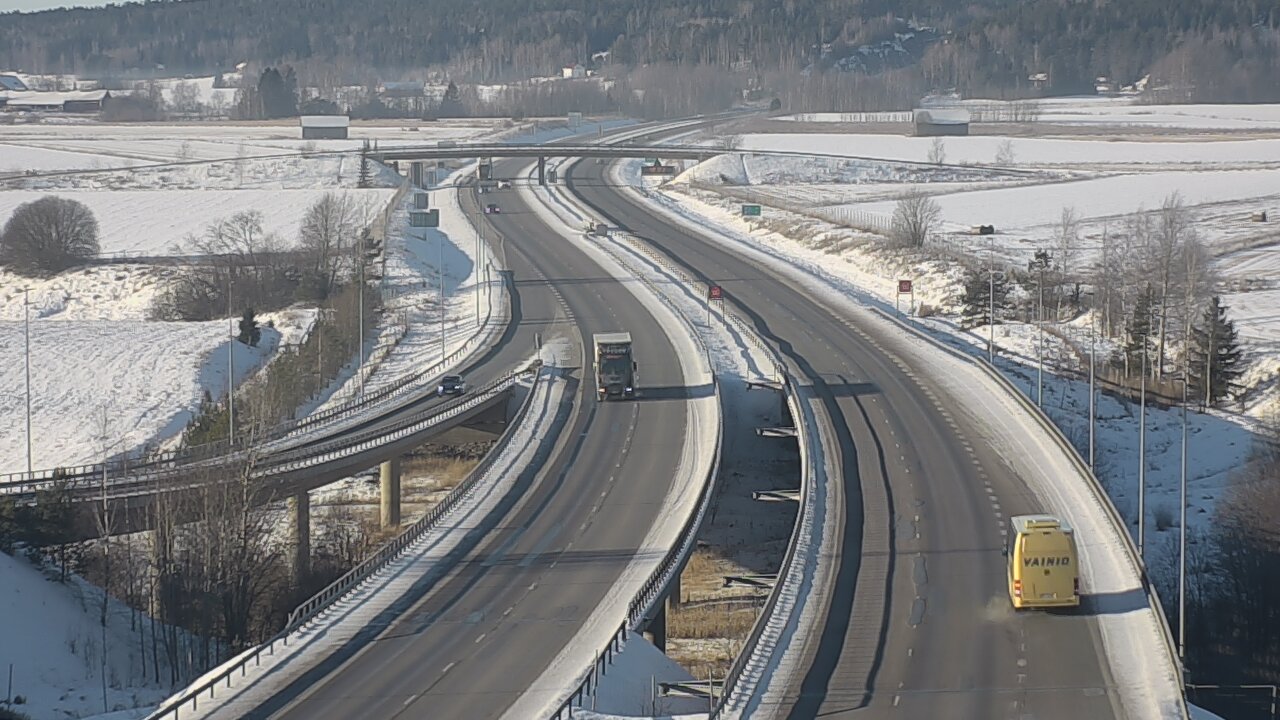 Weather Camera Image Road 1 Salo, Halikko, Salo, Varsinais-Suomi