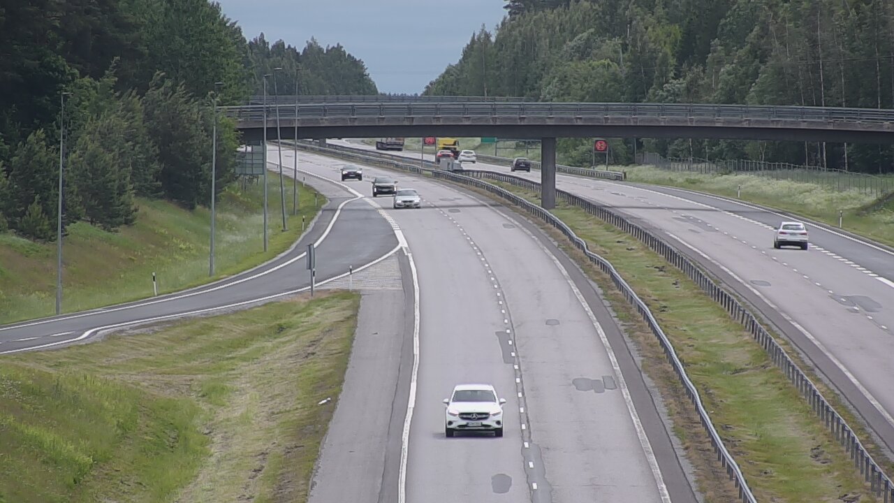 Weather Camera Image Road 1 Salo, Halikko, Salo, Varsinais-Suomi