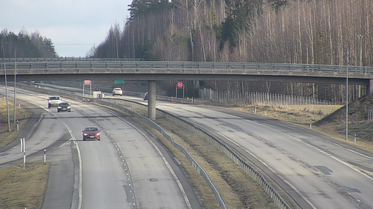 Weather Camera Image Väg 1 Salo, Halikko, Salo, Varsinais-Suomi