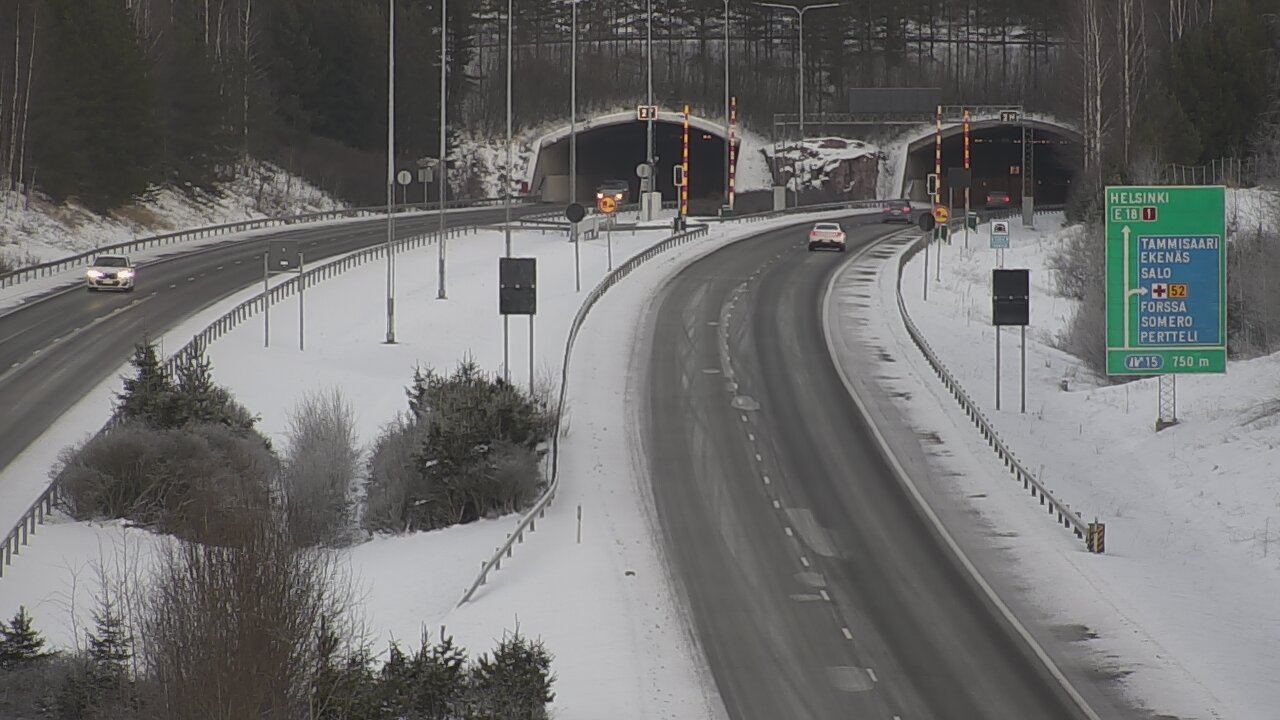 Weather Camera Image Road 1 Salo, Isokylä, Salo, Varsinais-Suomi