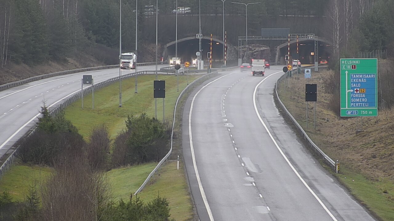 Weather Camera Image Road 1 Salo, Isokylä, Salo, Varsinais-Suomi