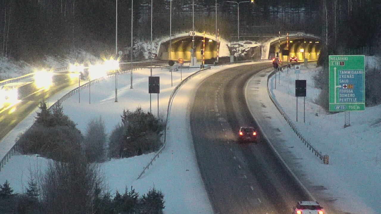 Weather Camera Image Road 1 Salo, Isokylä, Salo, Varsinais-Suomi