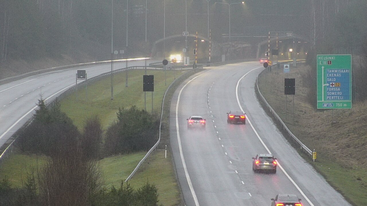 Weather Camera Image Road 1 Salo, Isokylä, Salo, Varsinais-Suomi