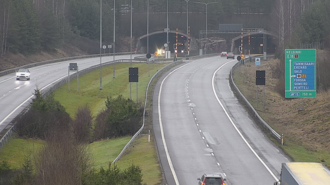 Weather Camera Image Road 1 Salo, Isokylä, Salo, Varsinais-Suomi