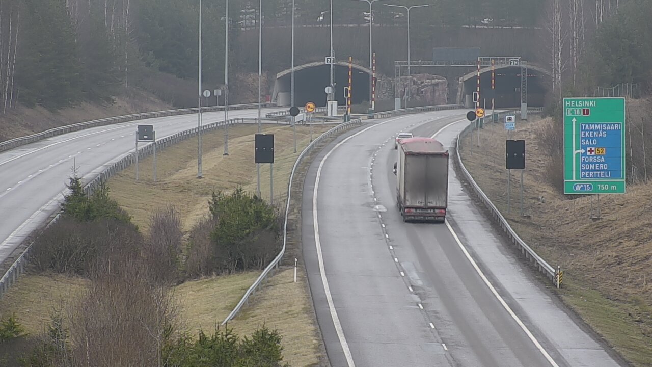 Weather Camera Image Road 1 Salo, Isokylä, Salo, Varsinais-Suomi