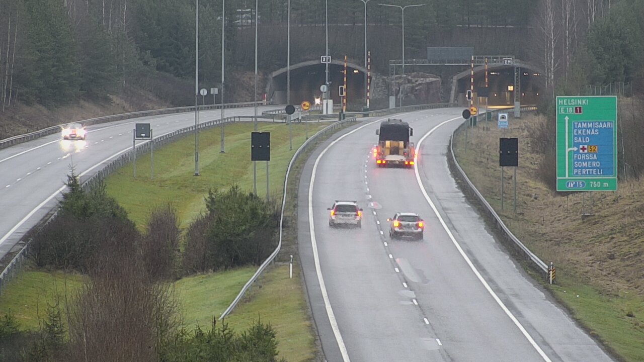 Weather Camera Image Road 1 Salo, Isokylä, Salo, Varsinais-Suomi