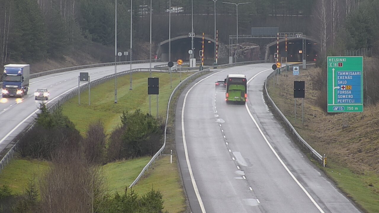 Weather Camera Image Road 1 Salo, Isokylä, Salo, Varsinais-Suomi