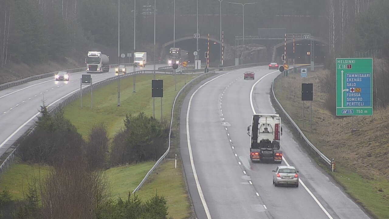 Weather Camera Image Road 1 Salo, Isokylä, Salo, Varsinais-Suomi