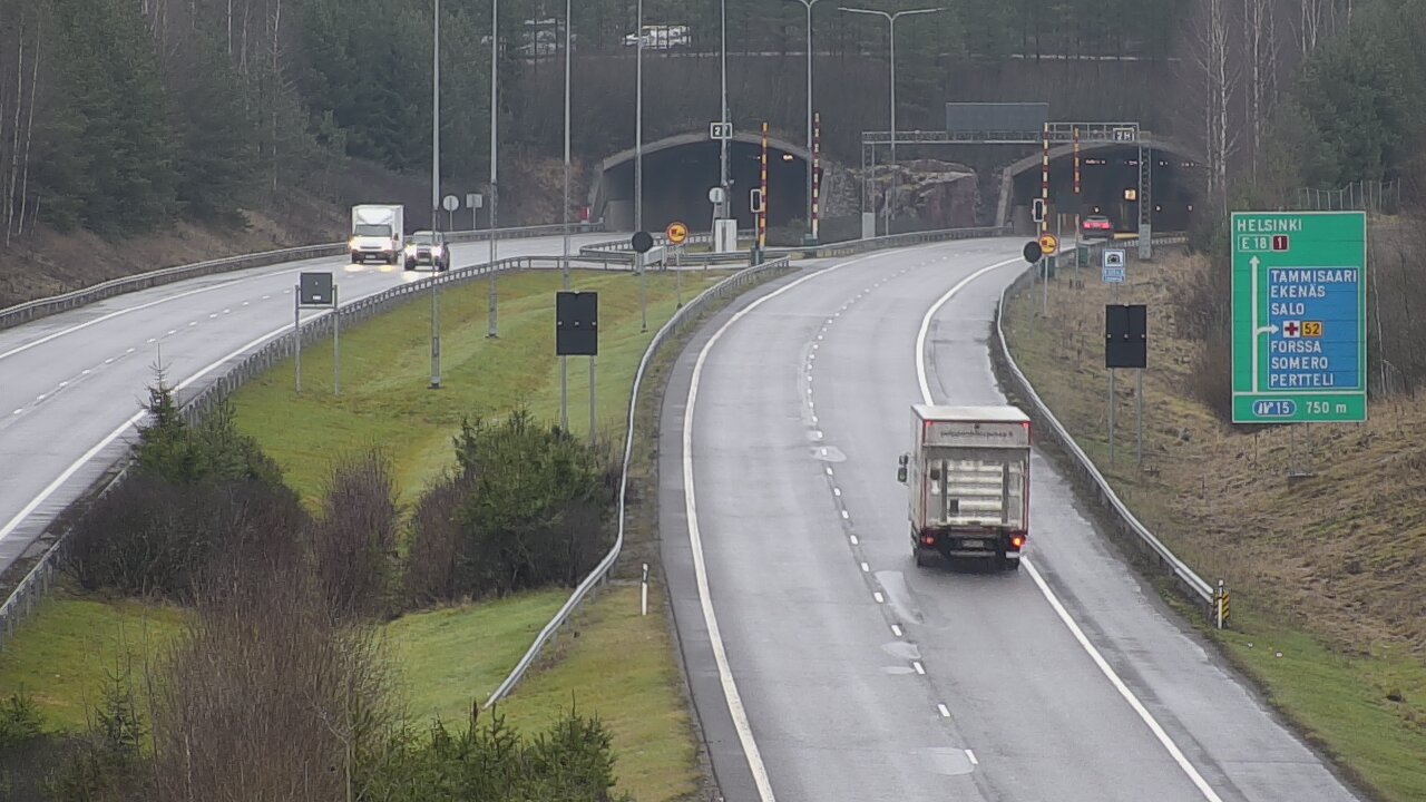 Weather Camera Image Road 1 Salo, Isokylä, Salo, Varsinais-Suomi