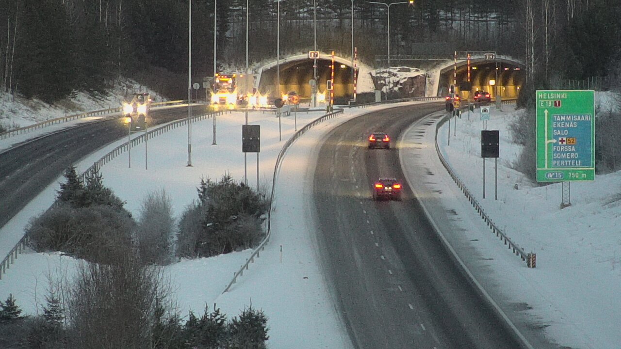 Weather Camera Image Road 1 Salo, Isokylä, Salo, Varsinais-Suomi