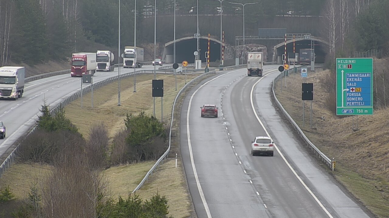 Weather Camera Image Road 1 Salo, Isokylä, Salo, Varsinais-Suomi