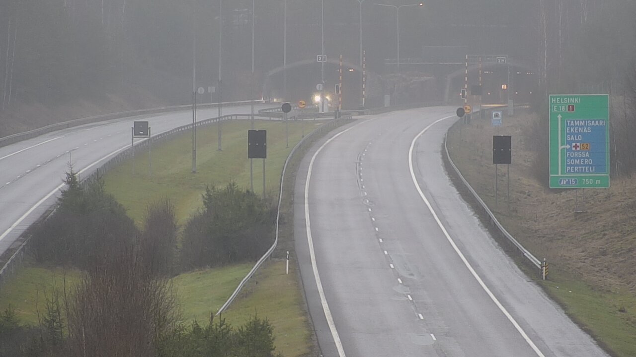 Weather Camera Image Road 1 Salo, Isokylä, Salo, Varsinais-Suomi