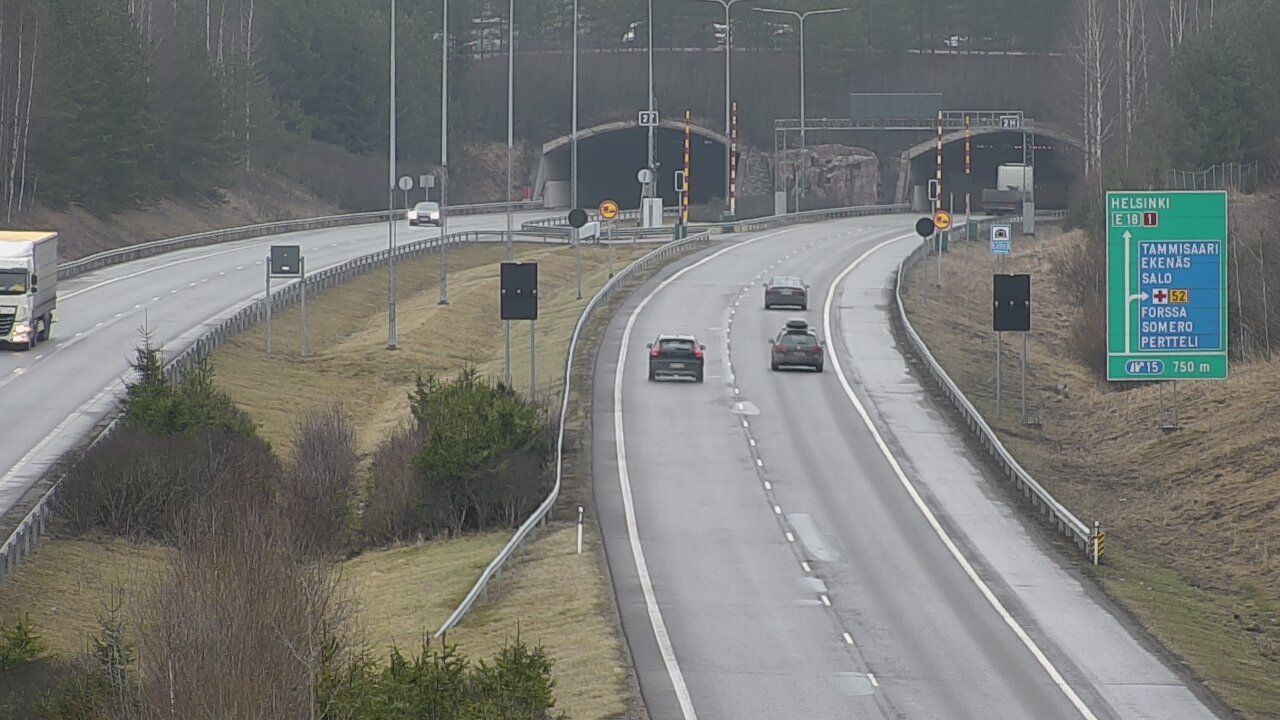 Weather Camera Image Road 1 Salo, Isokylä, Salo, Varsinais-Suomi