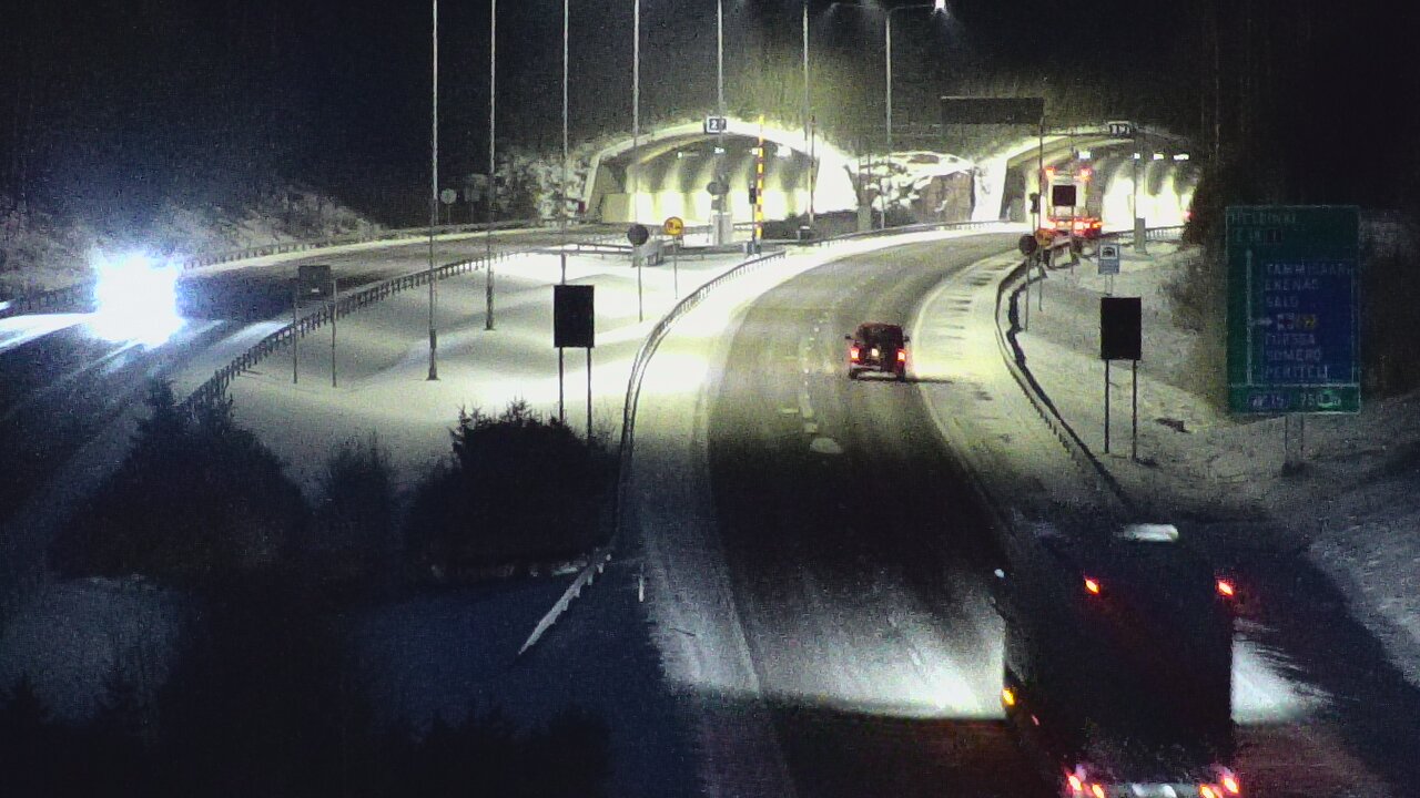 Weather Camera Image Road 1 Salo, Isokylä, Salo, Varsinais-Suomi