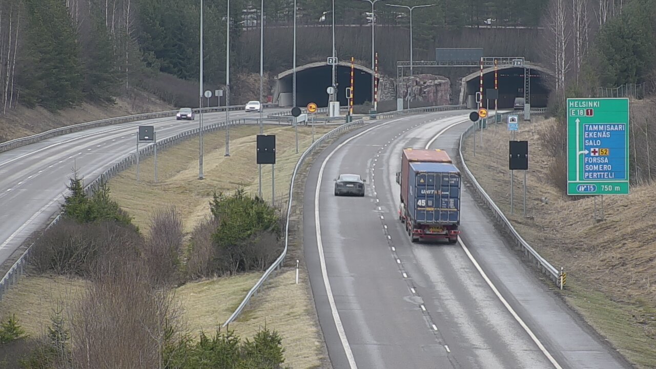 Weather Camera Image Road 1 Salo, Isokylä, Salo, Varsinais-Suomi