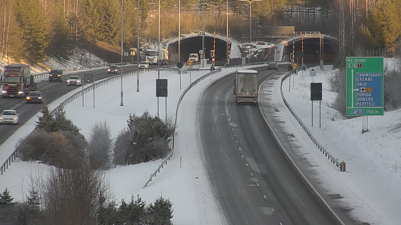 Weather Camera Image Road 1 Salo, Isokylä, Salo, Varsinais-Suomi