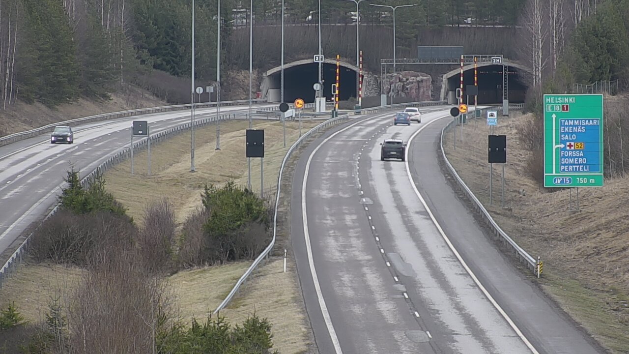 Weather Camera Image Road 1 Salo, Isokylä, Salo, Varsinais-Suomi