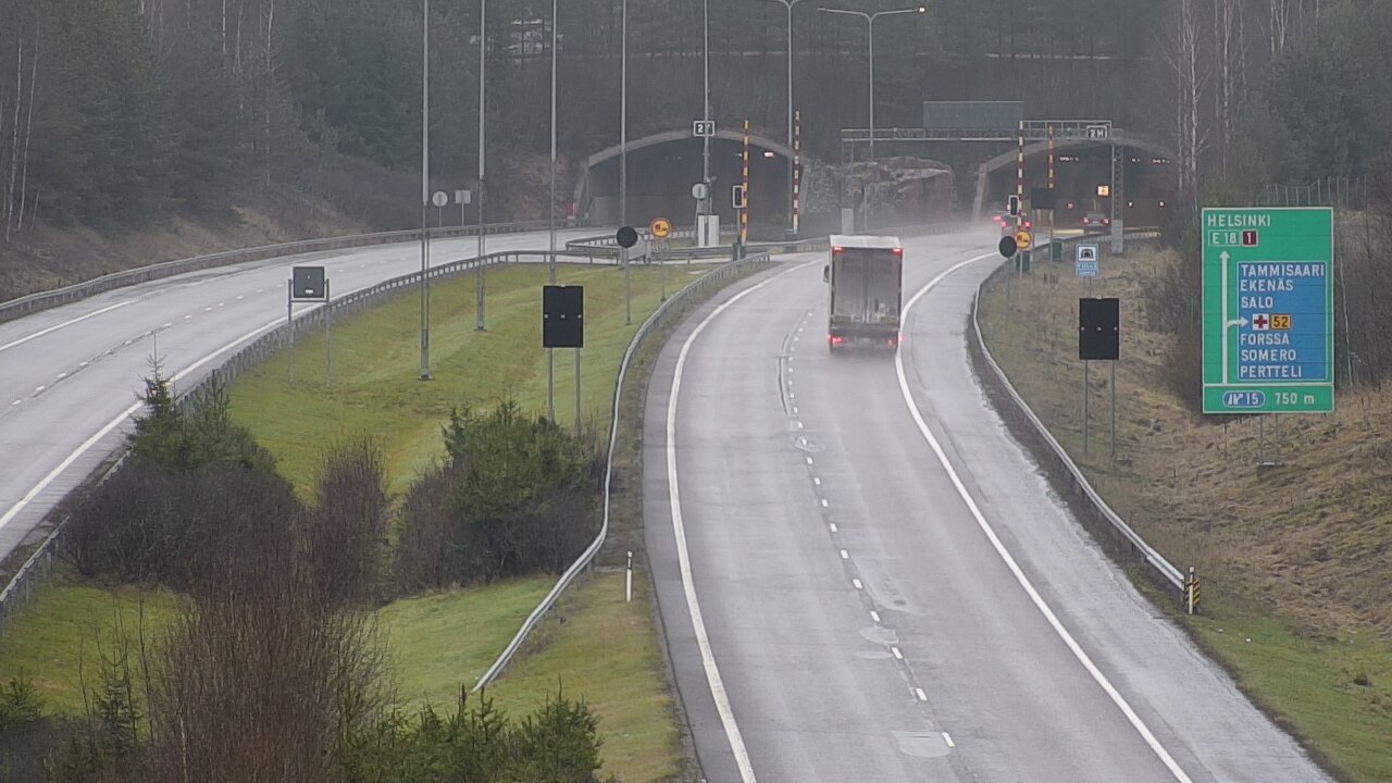 Weather Camera Image Road 1 Salo, Isokylä, Salo, Varsinais-Suomi