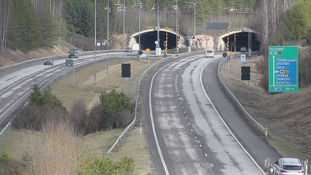 Weather Camera Image Road 1 Salo, Isokylä, Salo, Varsinais-Suomi