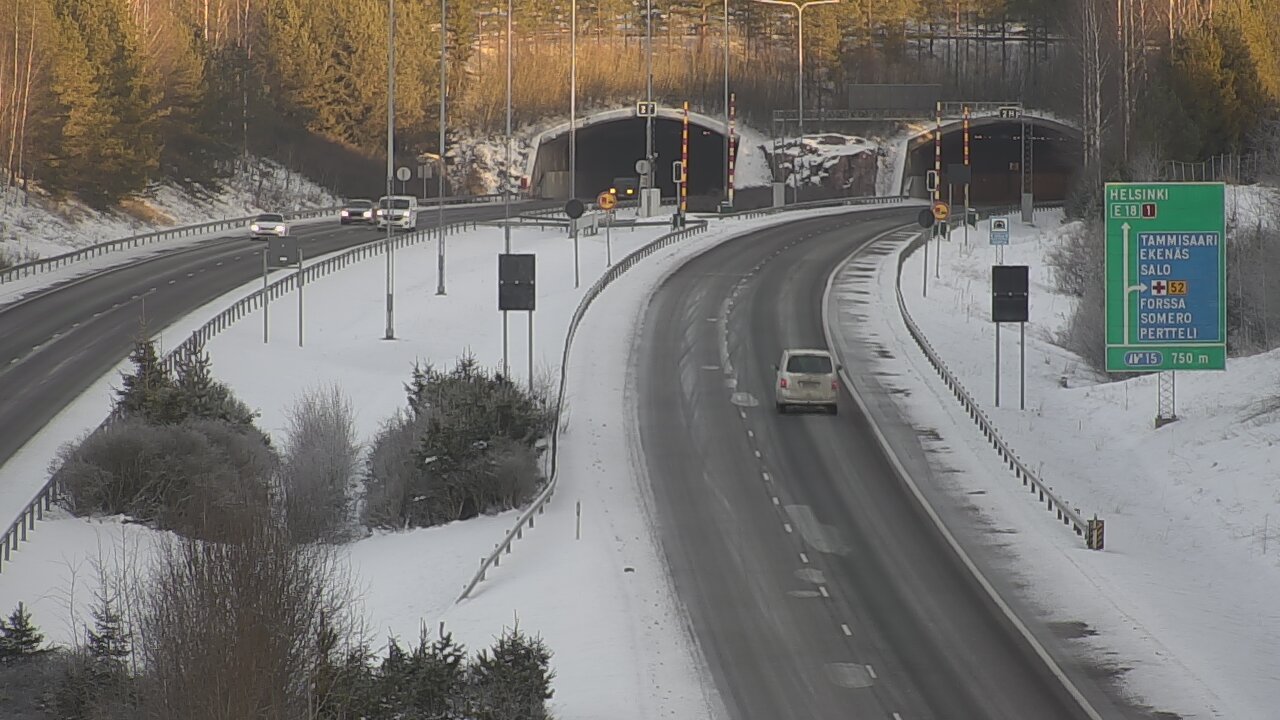 Weather Camera Image Road 1 Salo, Isokylä, Salo, Varsinais-Suomi