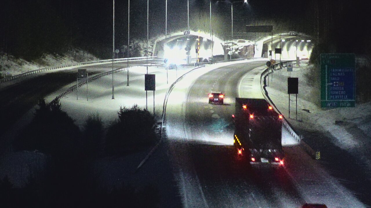 Weather Camera Image Road 1 Salo, Isokylä, Salo, Varsinais-Suomi