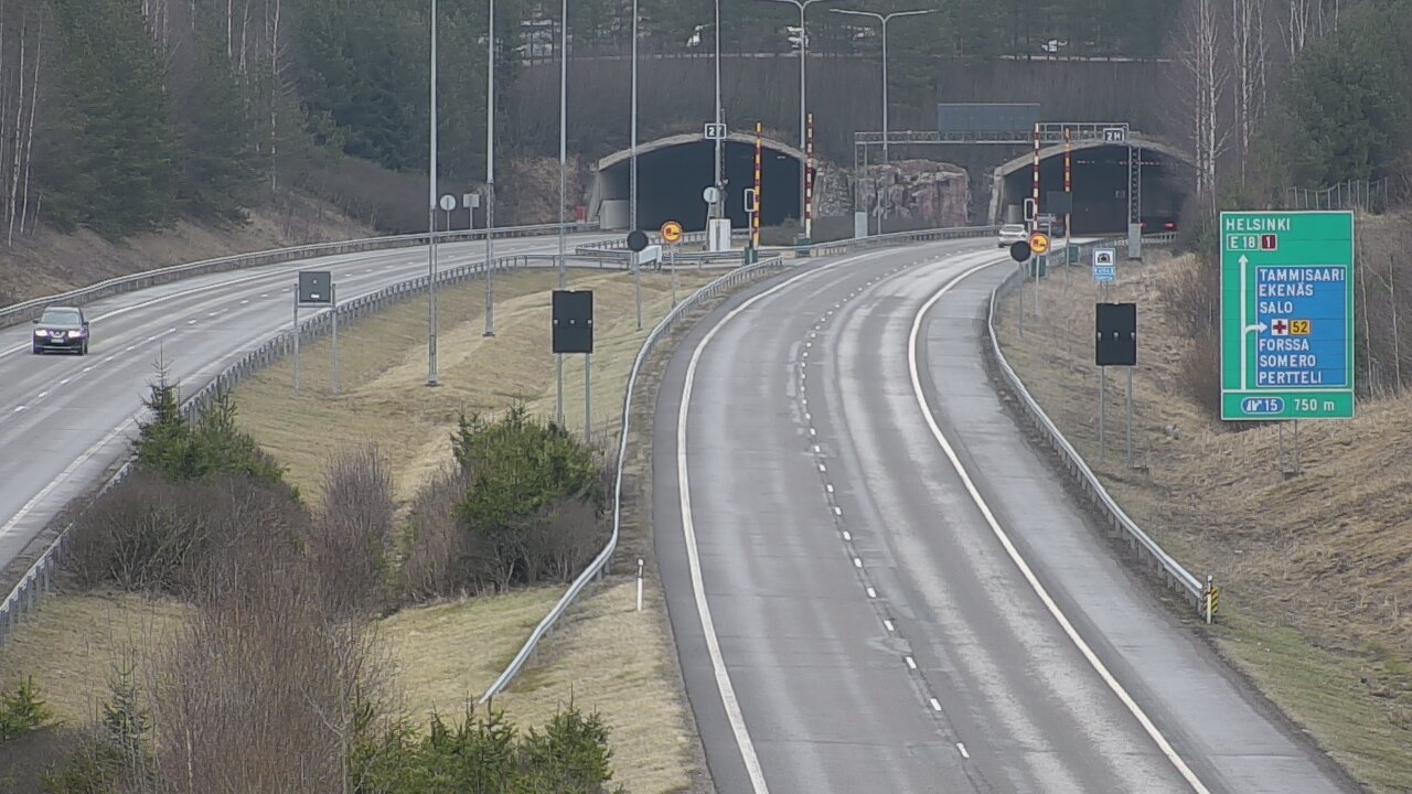Weather Camera Image Road 1 Salo, Isokylä, Salo, Varsinais-Suomi
