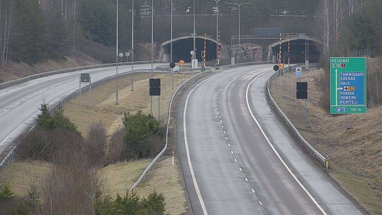 Weather Camera Image Road 1 Salo, Isokylä, Salo, Varsinais-Suomi