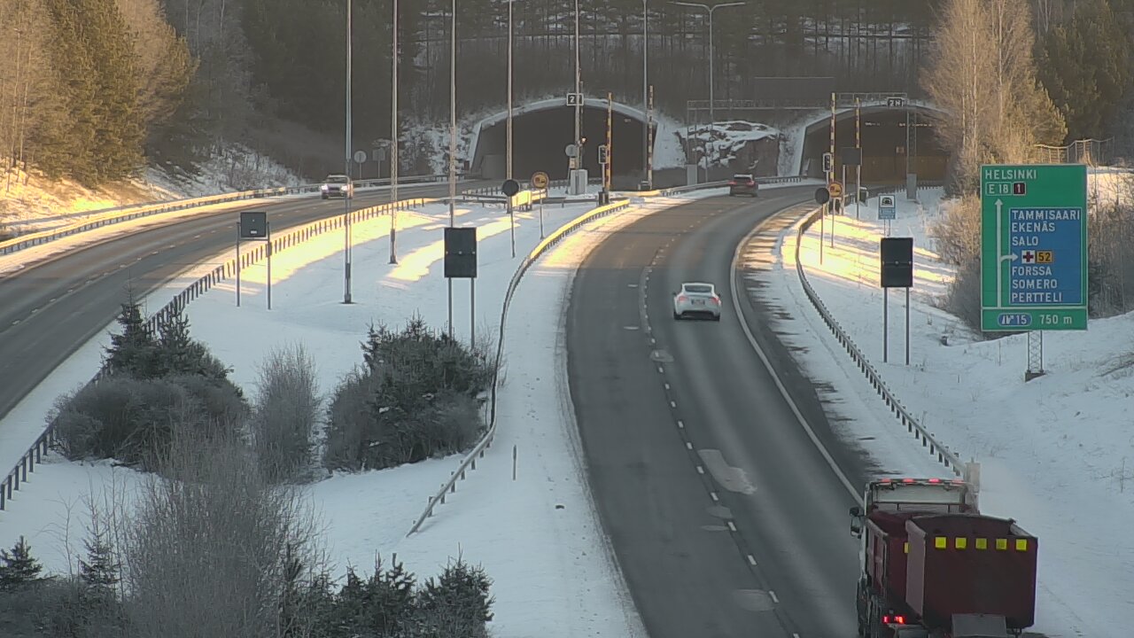 Weather Camera Image Road 1 Salo, Isokylä, Salo, Varsinais-Suomi