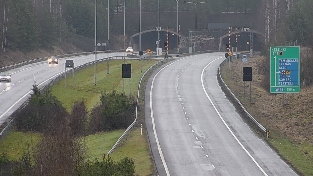 Weather Camera Image Road 1 Salo, Isokylä, Salo, Varsinais-Suomi