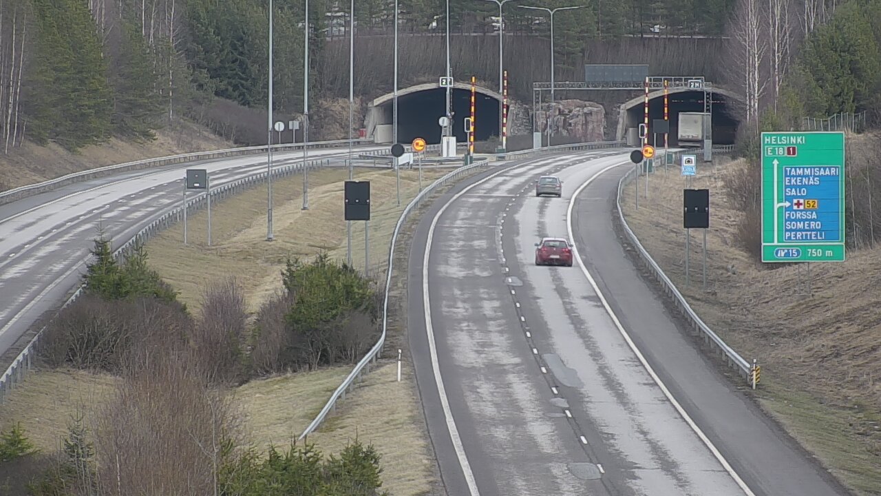 Weather Camera Image Road 1 Salo, Isokylä, Salo, Varsinais-Suomi