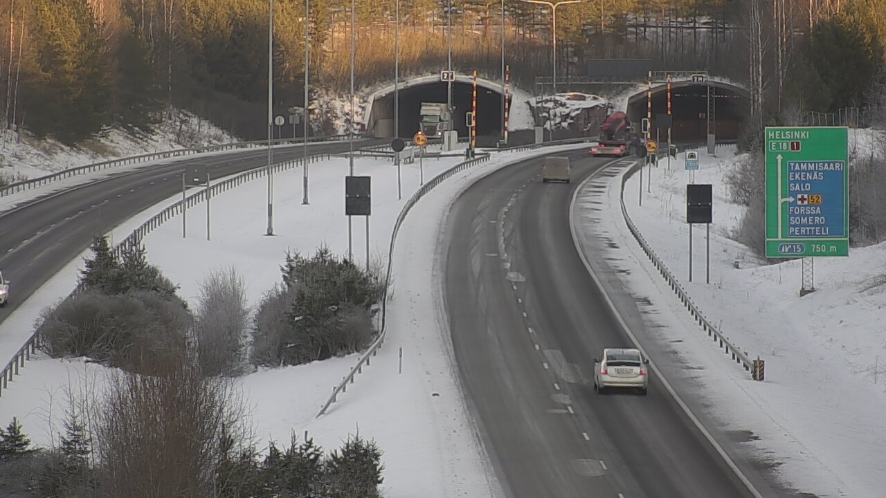 Weather Camera Image Road 1 Salo, Isokylä, Salo, Varsinais-Suomi