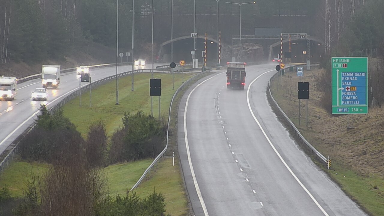 Weather Camera Image Road 1 Salo, Isokylä, Salo, Varsinais-Suomi