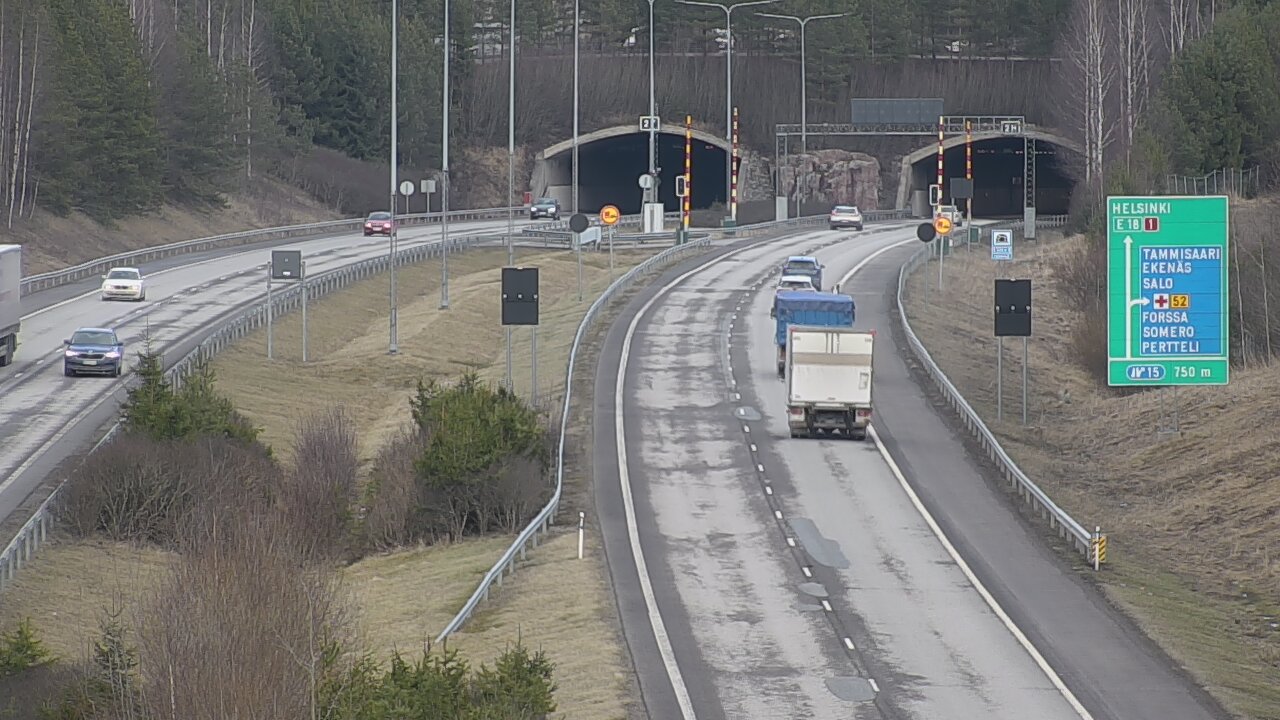 Weather Camera Image Road 1 Salo, Isokylä, Salo, Varsinais-Suomi