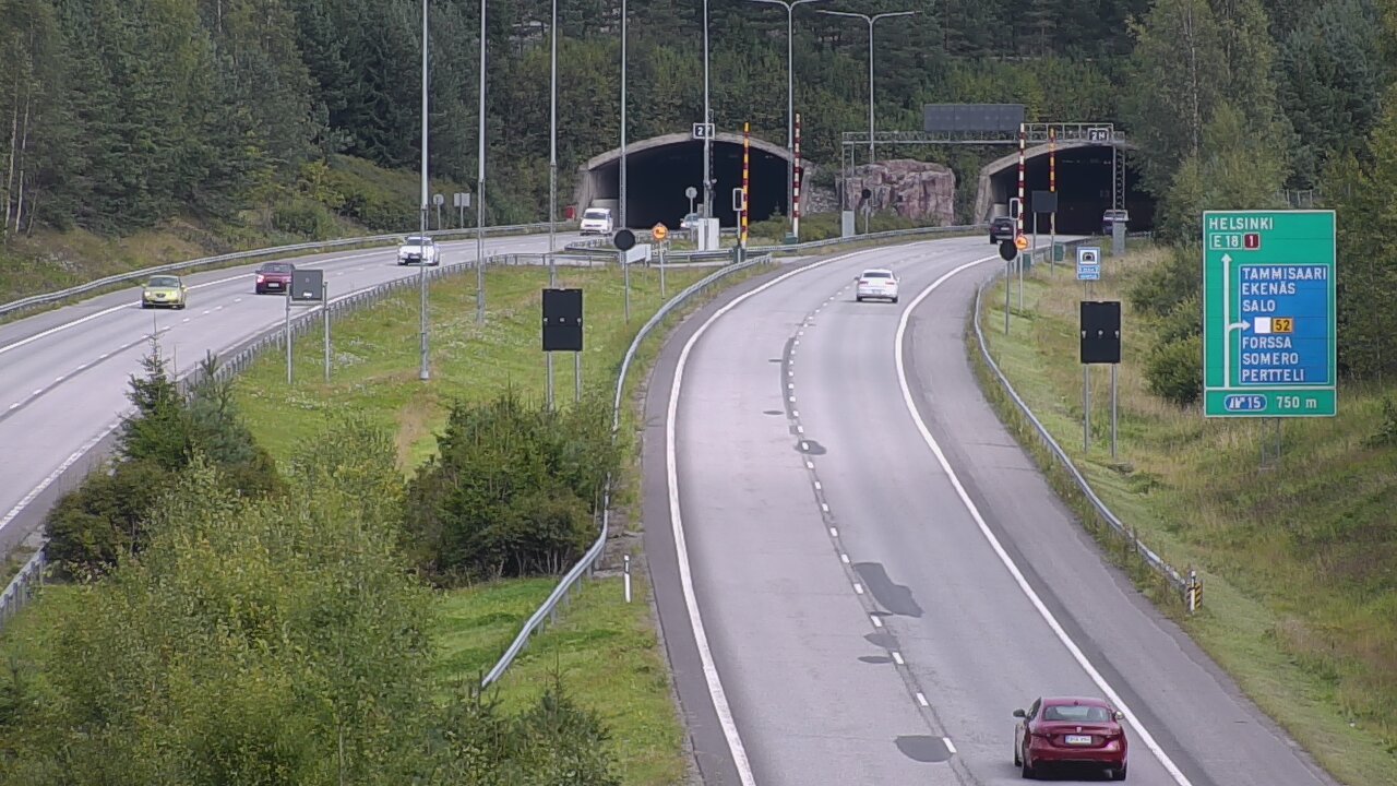 Weather Camera Image Road 1 Salo, Isokylä, Salo, Varsinais-Suomi