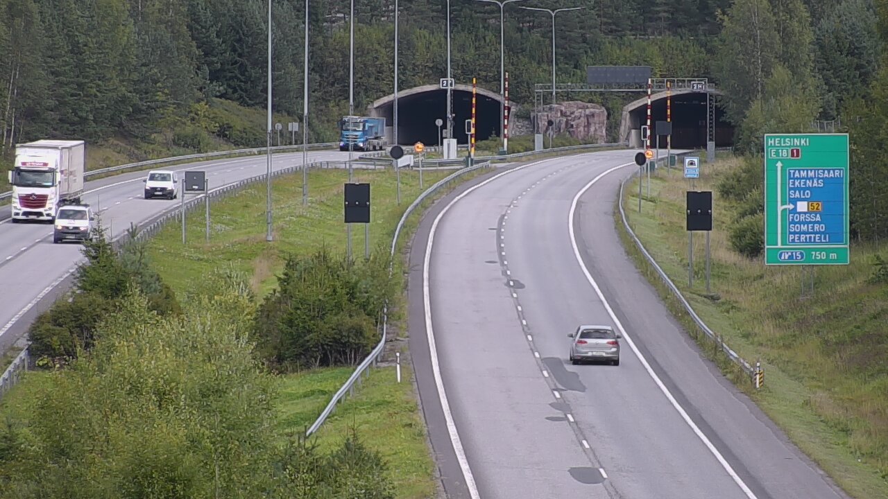 Weather Camera Image Road 1 Salo, Isokylä, Salo, Varsinais-Suomi