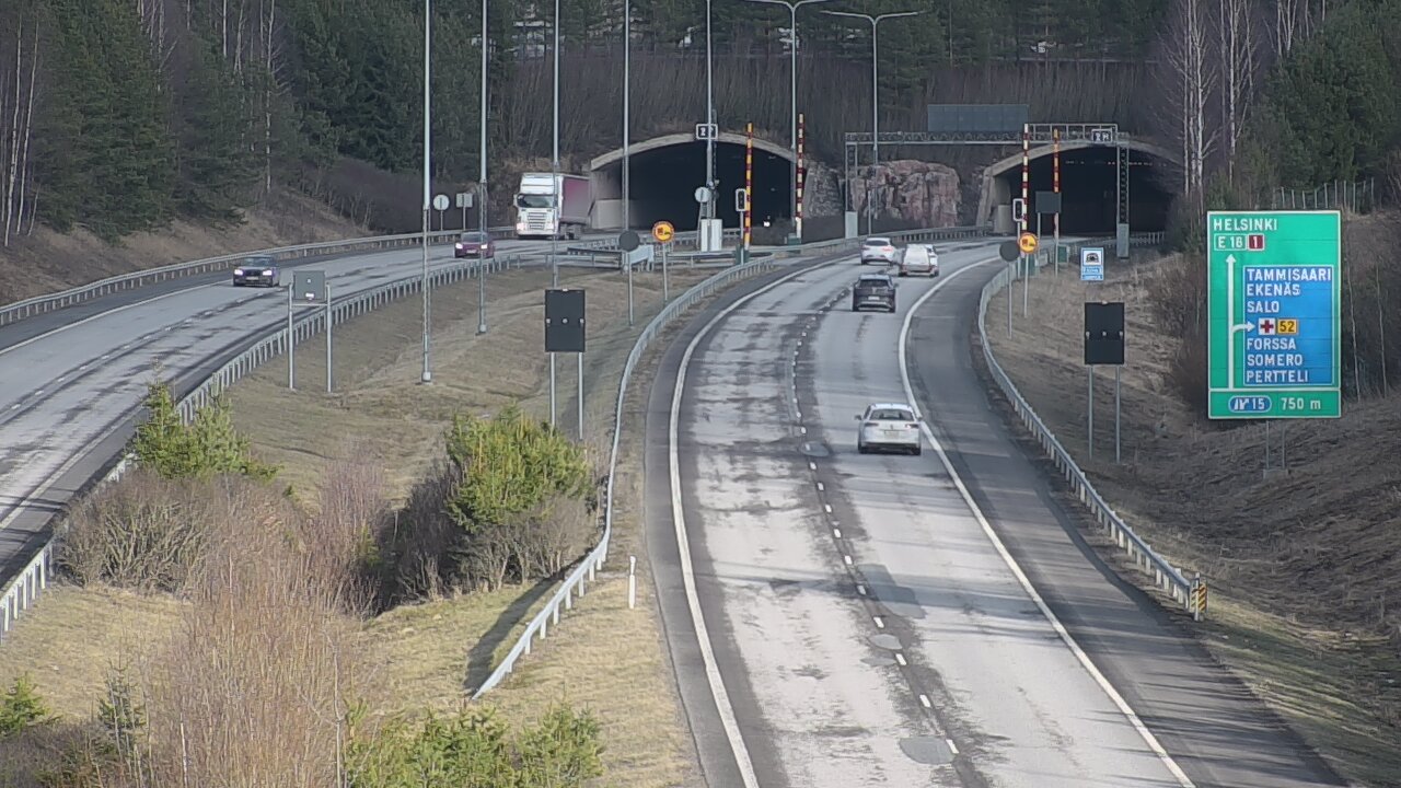 Weather Camera Image Road 1 Salo, Isokylä, Salo, Varsinais-Suomi