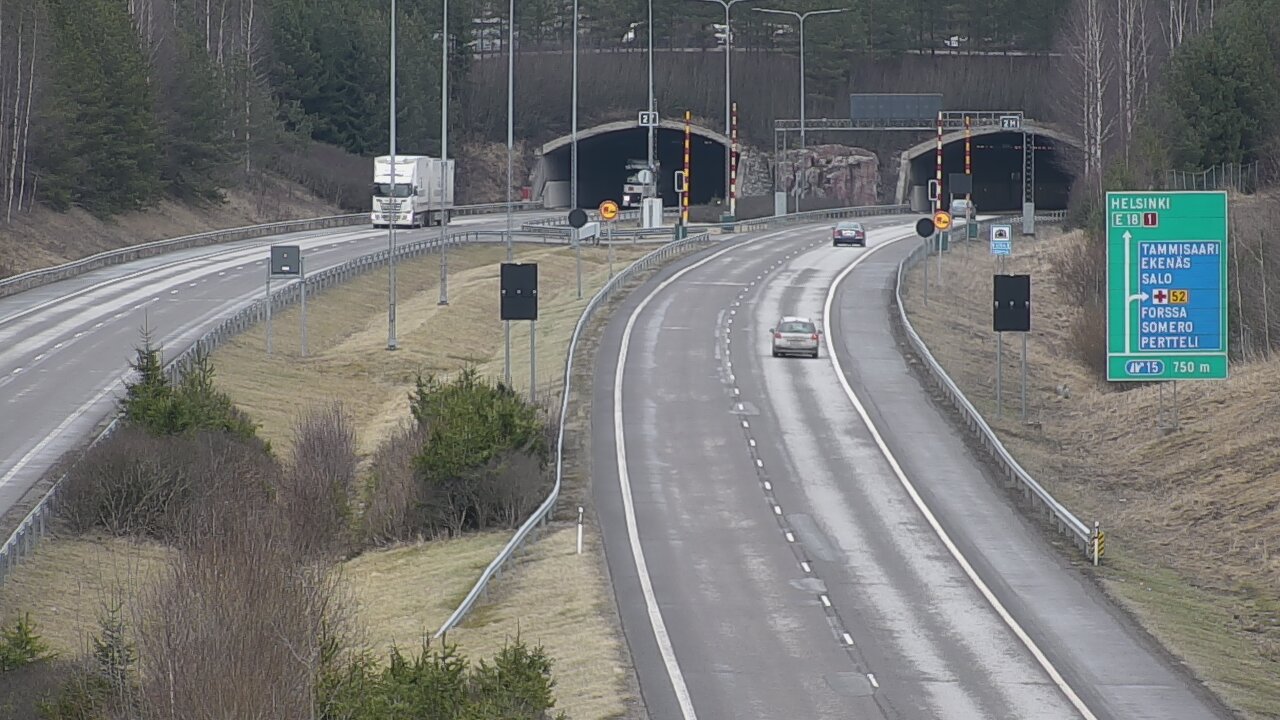 Weather Camera Image Road 1 Salo, Isokylä, Salo, Varsinais-Suomi