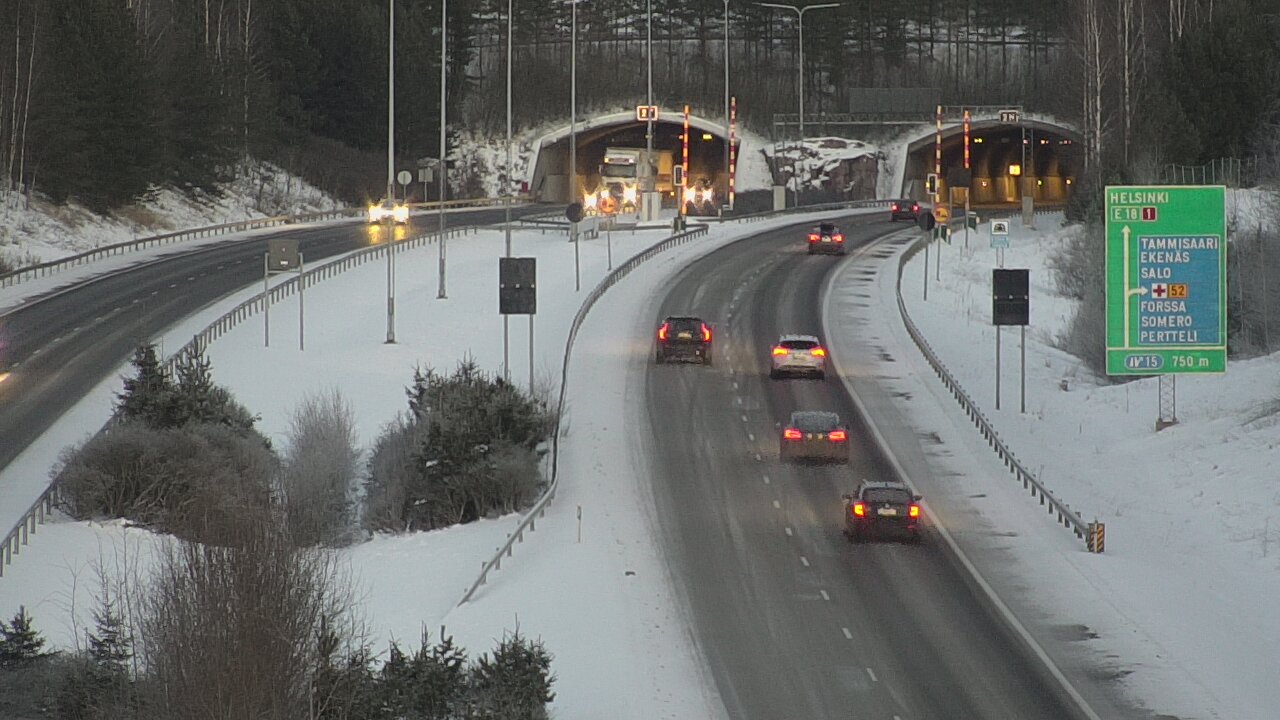 Weather Camera Image Road 1 Salo, Isokylä, Salo, Varsinais-Suomi