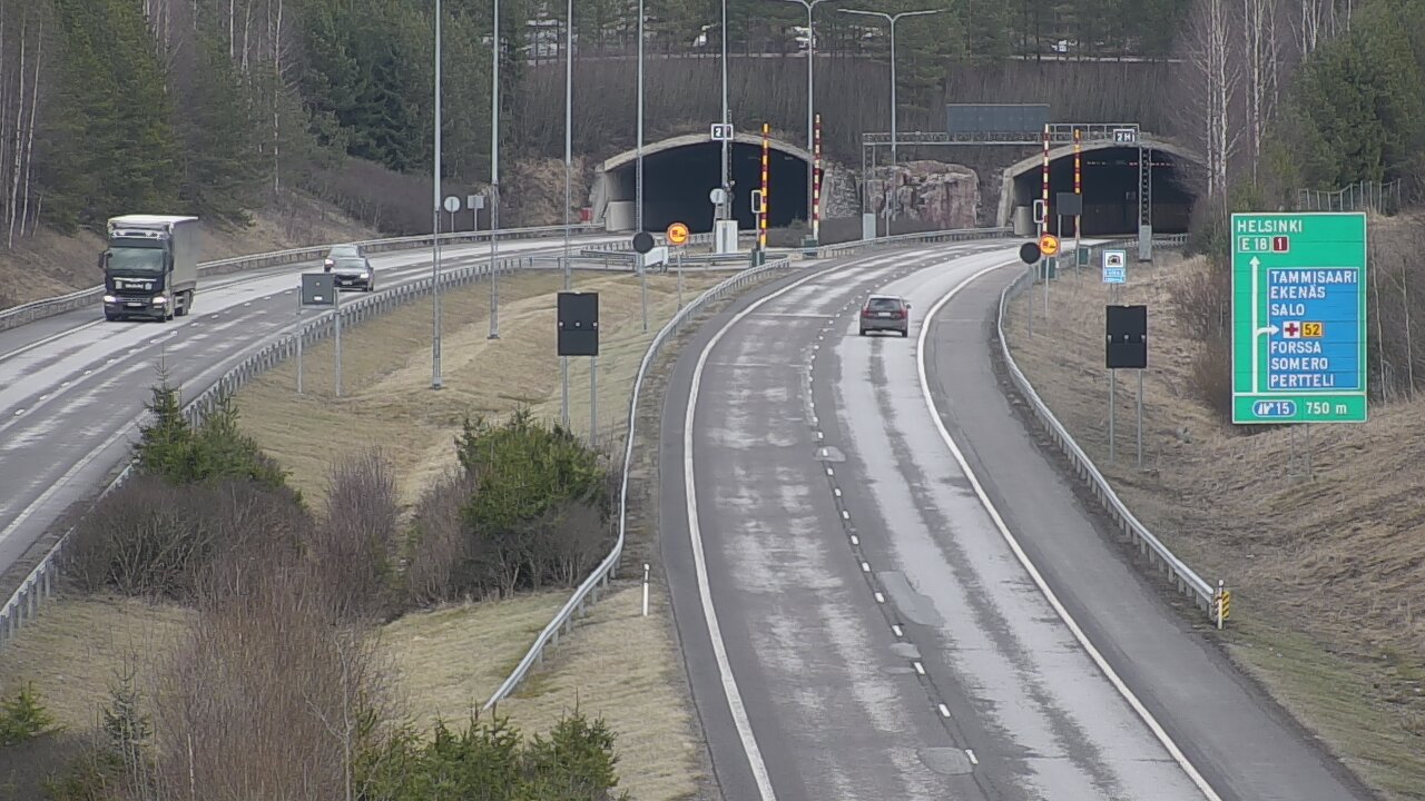 Weather Camera Image Road 1 Salo, Isokylä, Salo, Varsinais-Suomi