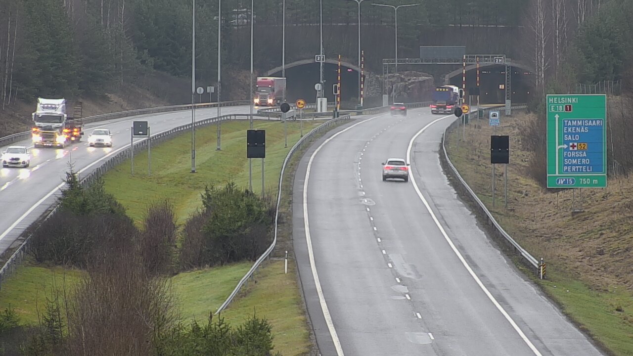 Weather Camera Image Road 1 Salo, Isokylä, Salo, Varsinais-Suomi