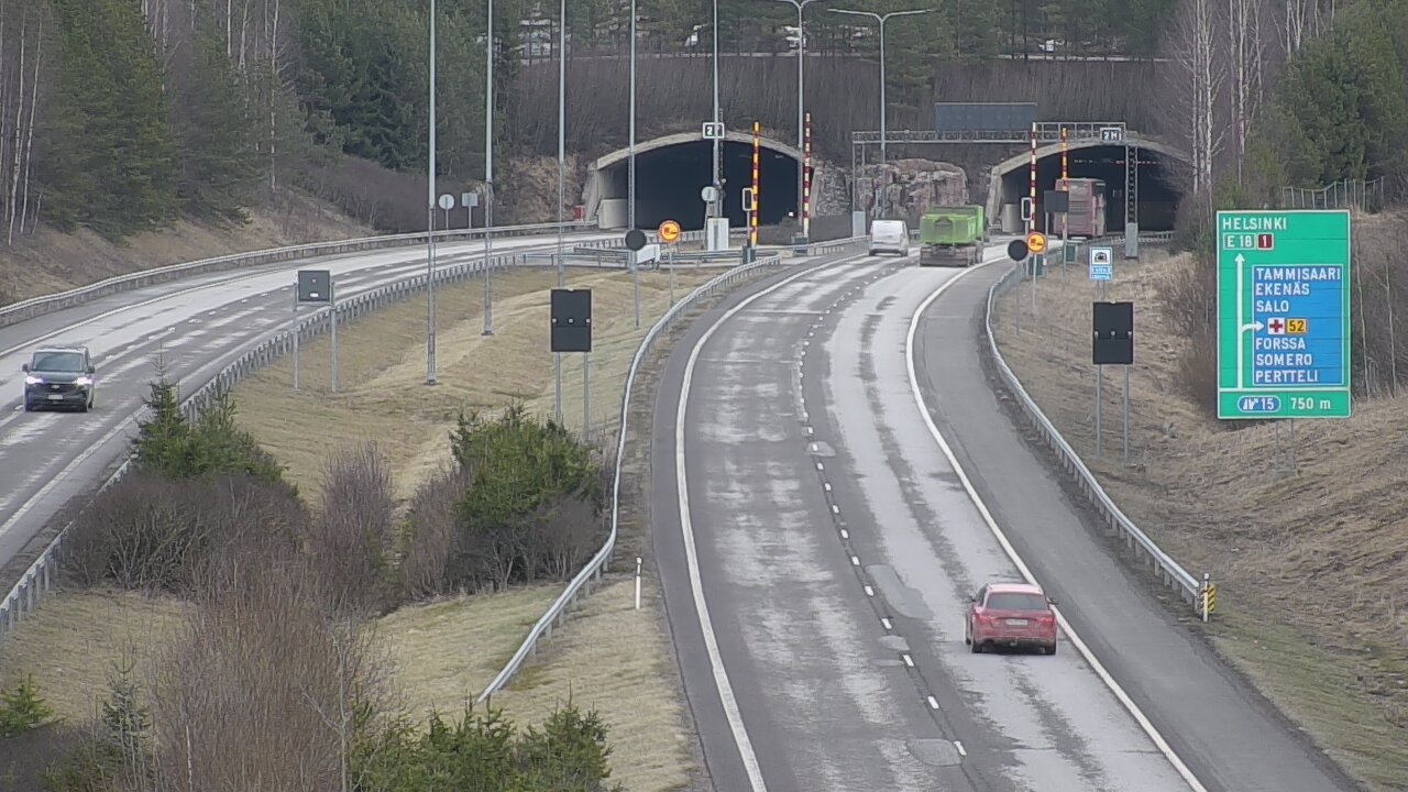 Weather Camera Image Road 1 Salo, Isokylä, Salo, Varsinais-Suomi