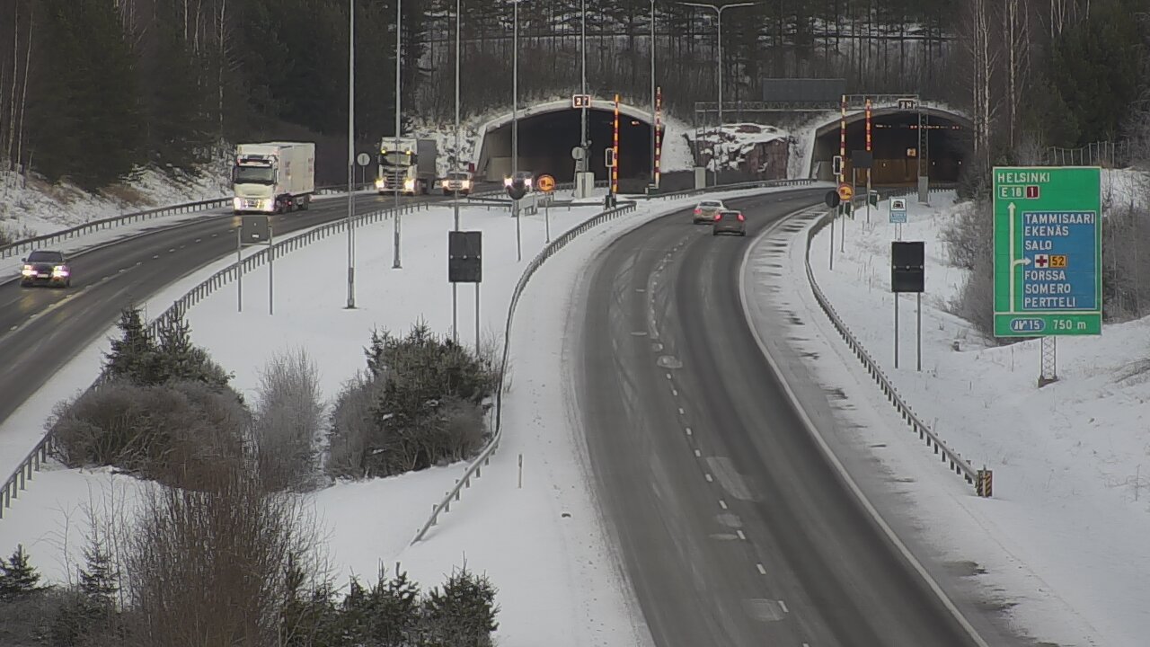 Weather Camera Image Road 1 Salo, Isokylä, Salo, Varsinais-Suomi