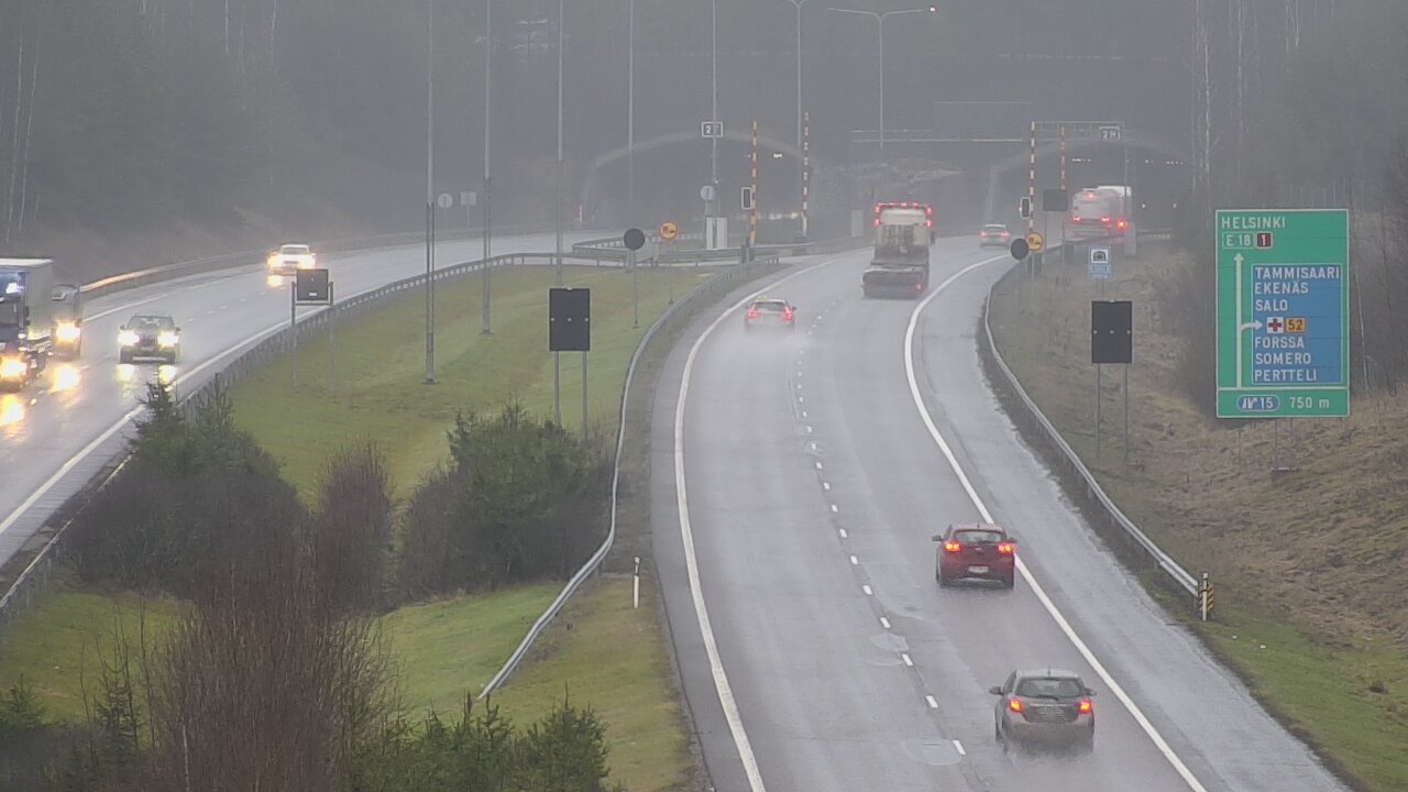 Weather Camera Image Road 1 Salo, Isokylä, Salo, Varsinais-Suomi