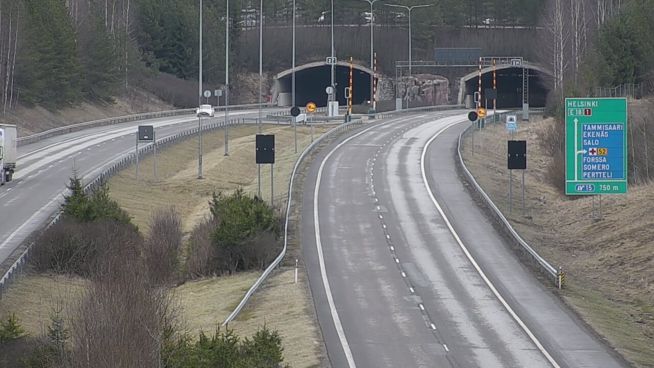 Weather Camera Image Road 1 Salo, Isokylä, Salo, Varsinais-Suomi