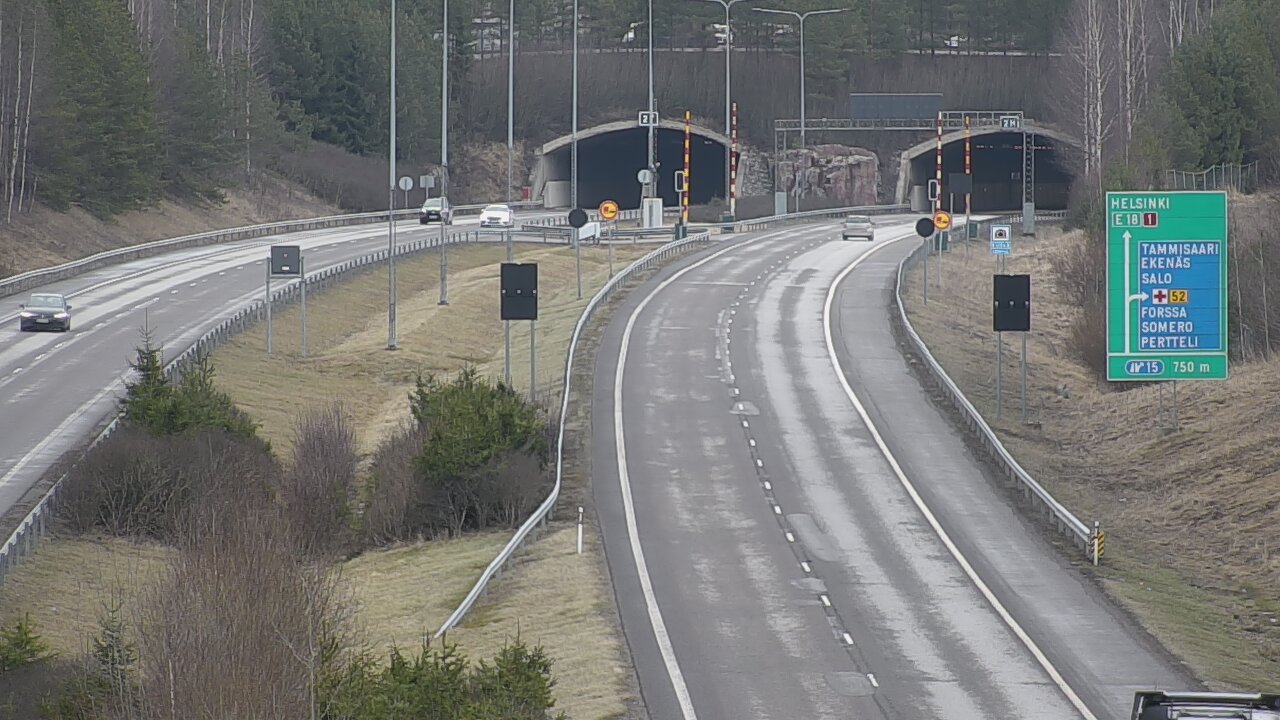 Weather Camera Image Road 1 Salo, Isokylä, Salo, Varsinais-Suomi