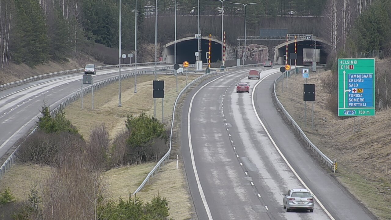 Weather Camera Image Road 1 Salo, Isokylä, Salo, Varsinais-Suomi