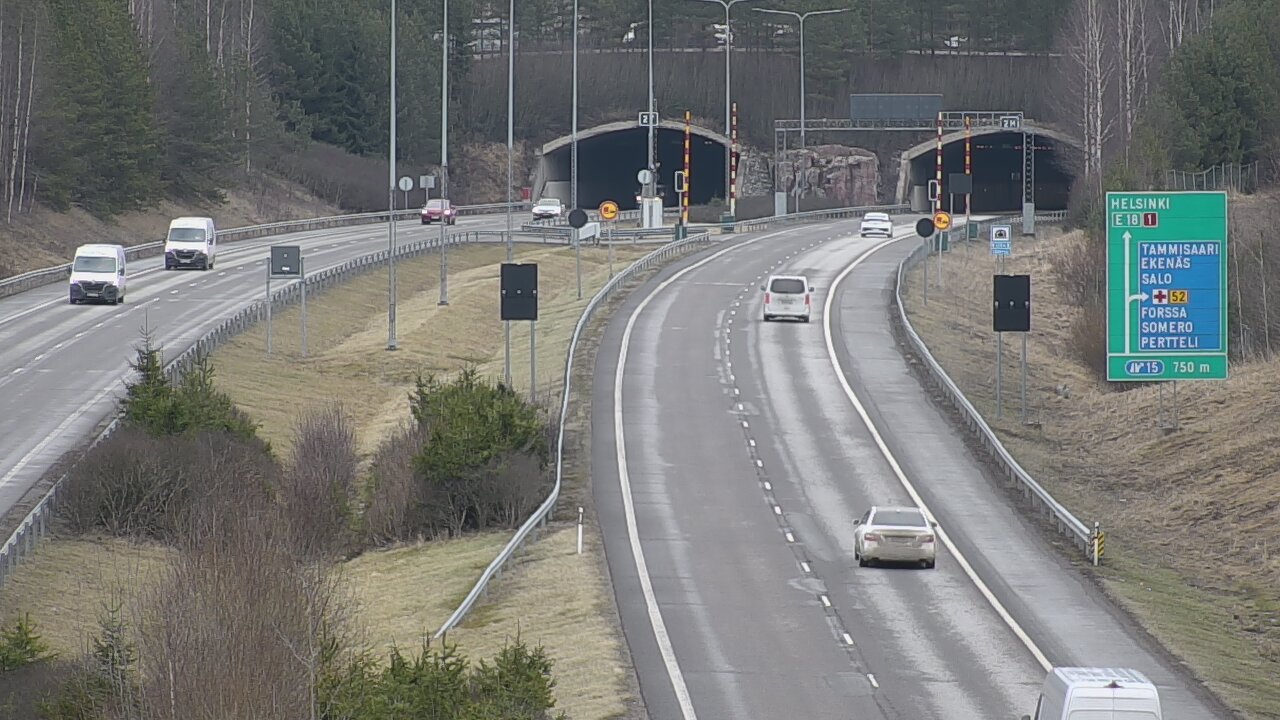 Weather Camera Image Road 1 Salo, Isokylä, Salo, Varsinais-Suomi